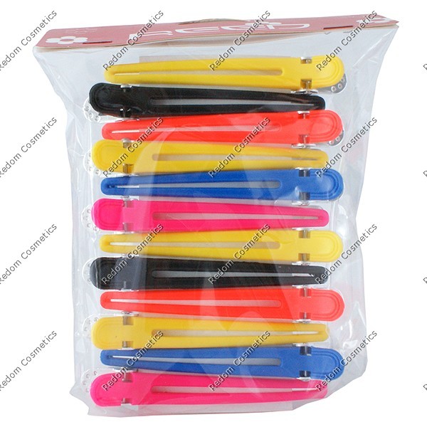 REED 7261 KLIPSY FRYZJERSKIE PLASTIKOWE 12 SZT