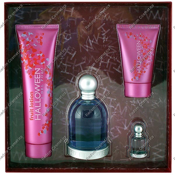 JESUS DEL POZO HALLOWEEN WODA TOALETOWA 100 ML SPRAY + BALSAM DO CIAŁA 150 ML + ŻEL POD PRYSZNIC 50 ML + WODA TOALETOWA 4,5 ML
