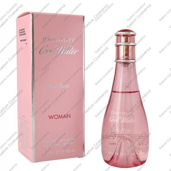 DAVIDOFF COOL WATER SEA ROSE WODA TOALETOWA 50ML SPRAY