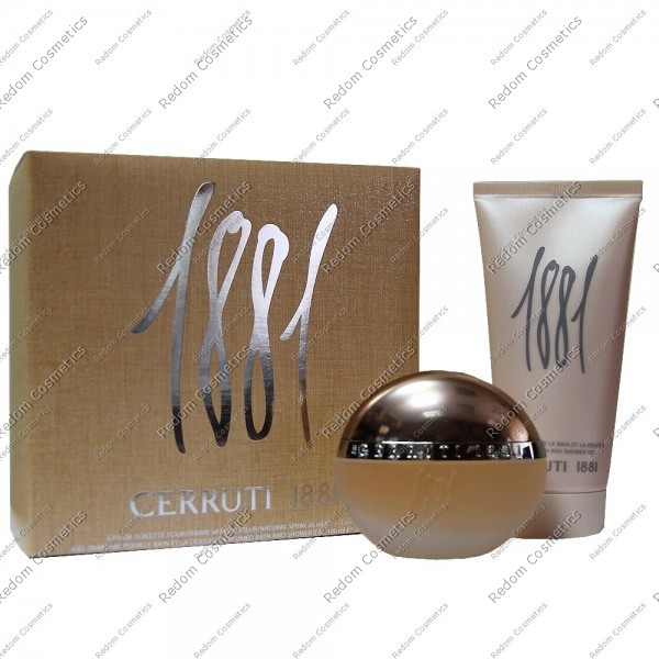 CERRUTI 1881 POUR FEMME WODA TOALETOWA 30 ML SPRAY + ŻEL POD PRYSZNIC 100 ML