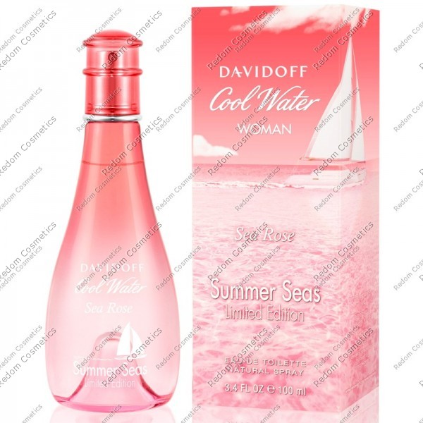 DAVIDOFF COOL WATER WOMEN SUMMER SEAS ROSE WODA TOALETOWA 100 ML SPRAY