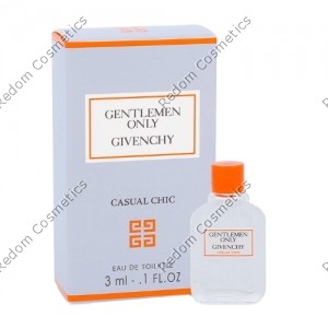 GIVENCHY GENTLEMEN ONLY CASUAL CHIC WODA TOALETOWA 3 ML MINIATURE