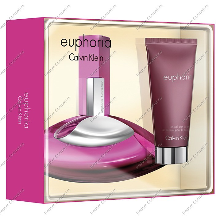 CALVIN KLEIN EUPHORIA WODA PERFUMOWANA 30 ML SPRAY + BALSAM DO CIAŁA 100 ML