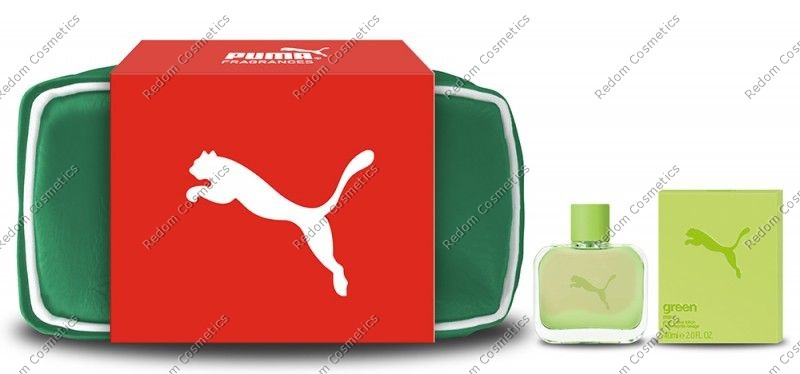 PUMA GREEN MEN WODA TOALETOWA 40 ML SPRAY + KOSMETYCZKA