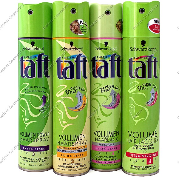 TAFT LAKIER DO WŁOSÓW VOLUME 250 ML