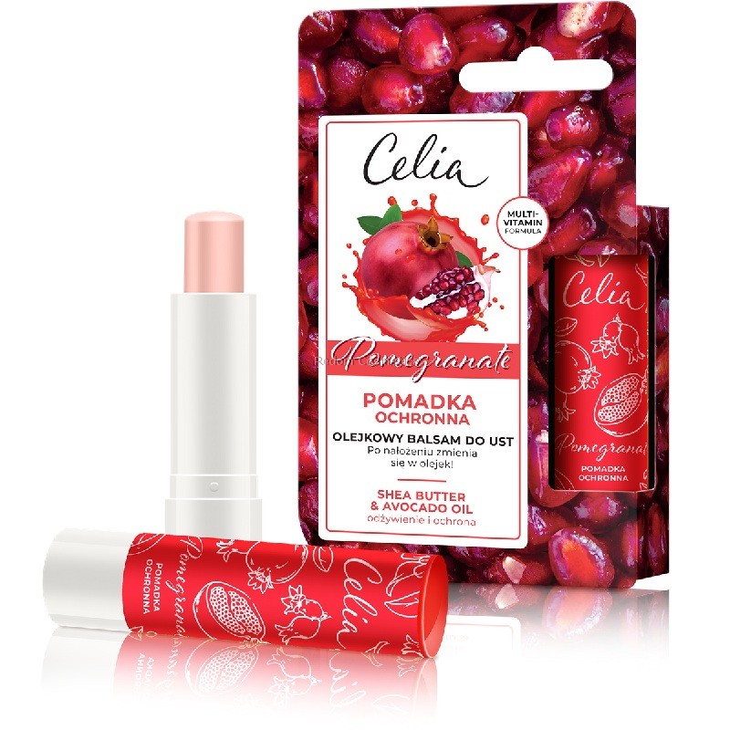 CELIA OLEJKOWY BALSAM DO UST POMEGRANATE