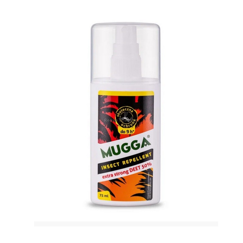  MUGGA SPRAY 50%  PREPARAT PRZECIW INSEKTOM 75 ML