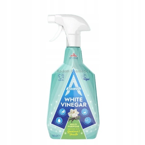 ASTONISH PYN OCTOWY DO CZYSZCZENIE WHITE VINEGAR GARDENIA& VANILLA 750 ML