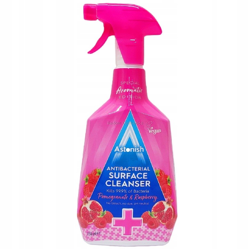 ASTONISH POMEGRANATE & RASPBERRY ANTYBAKTERYJNY PYN DO MYCIA POWIERZCHNI 750 ML