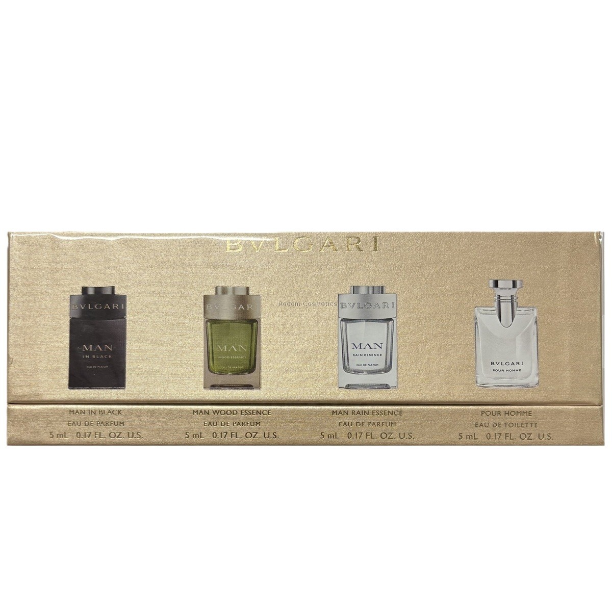 BVLGARI ZESTAW MINIATUREK DLA MʯCZYZN 4 X 5 ML