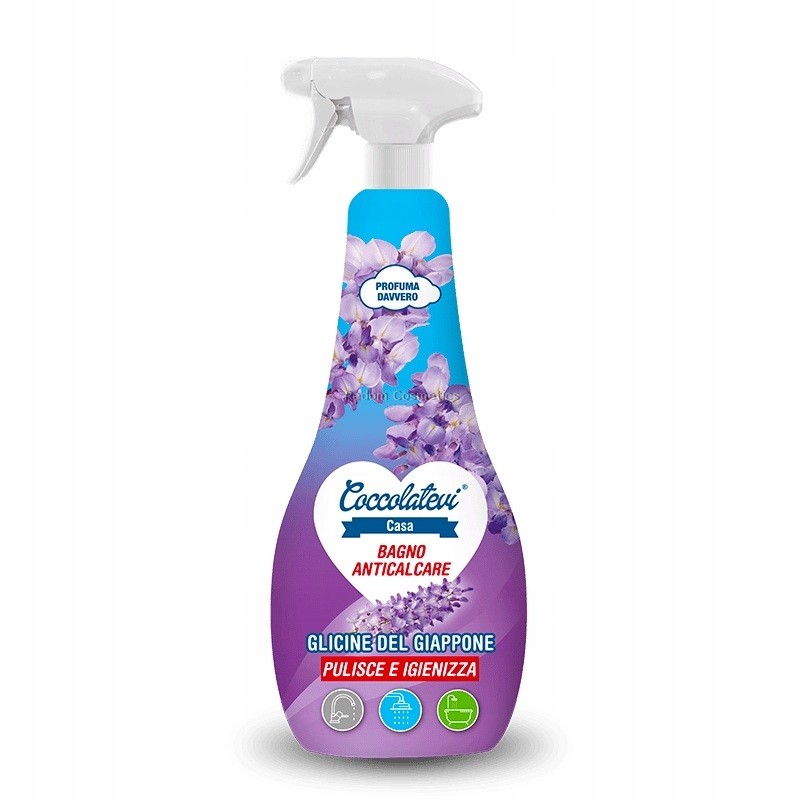 COCCOLATEVI PŁYN ODKAMIENIACZ DO ŁAZIENKI GLICENIA JAPOŃSKA 750 ML