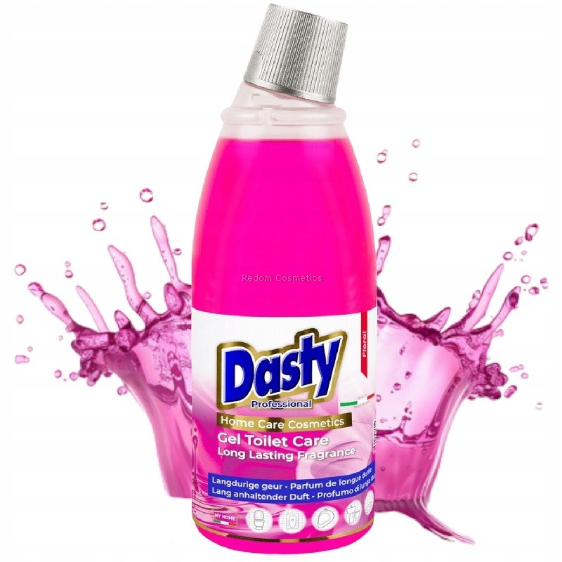 DASTY ŻELOWY ŚRODEK DO CZYSZCZENIA TOALET FLORAL 750ML