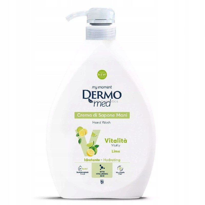 DERMOMED MYDO W PYNIE Z POMPK VITALITA LIMONKA 1 L