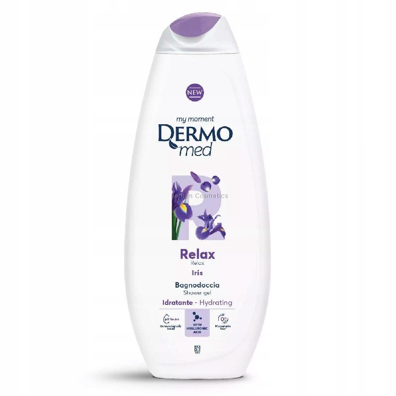 DERMOMED ŻEL POD PRYSZNIC RELAX IRIS 750 ML