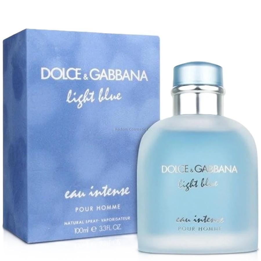 DOLCE & GABBANA LIGHT BLUE EAU INTENSE WODA PERFUMOWANA DLA MʯCZYZN 100 ML