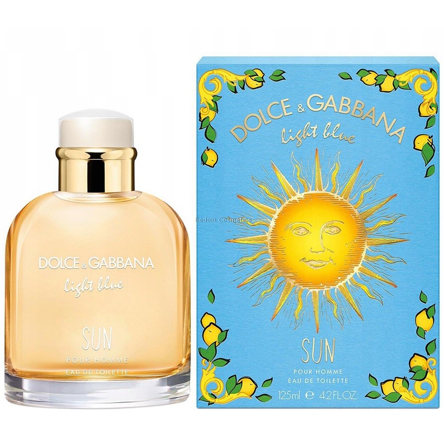 DOLCE & GABBANA LIGHT BLUE SUN WODA TOALETOWA DLA MʯCZYZN 125 ML 