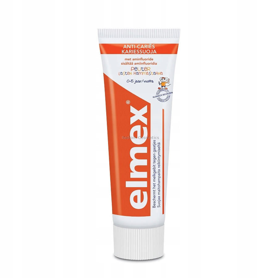 ELMEX KINDER PASTA DO Z�B�W DLA DZIECI 0-5 LAT 75 ML
