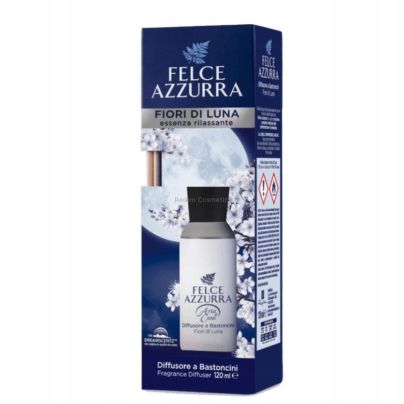 FELCE AZZURRA OD¦WIE¯ACZ PATYCZKI FIORI LUNA 120ML