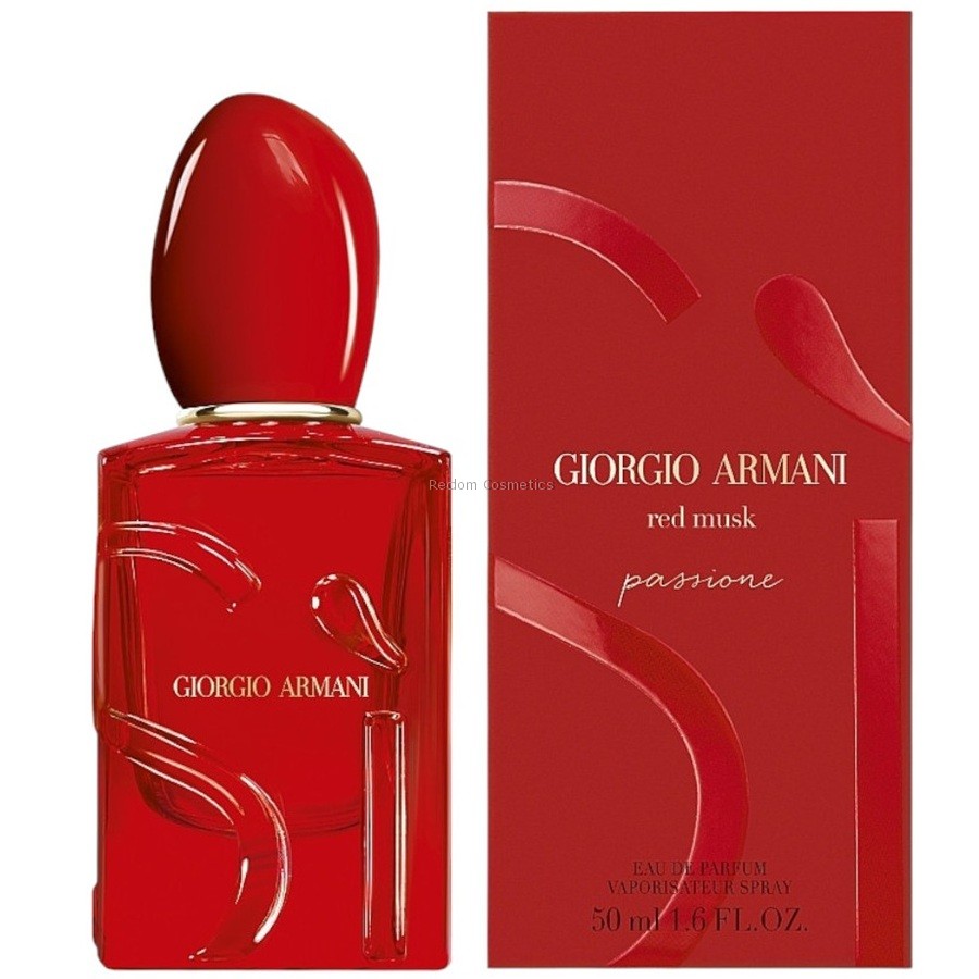 GIORGIO ARMANI SI PASSIONE RED MUSK WODA PERFUMOWANA DLA KOBIET 50 ML
