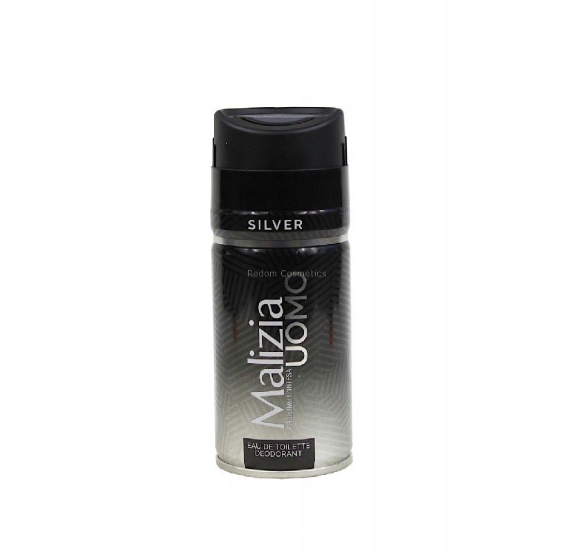 MALIZIA UOMO SILVER DEZODORANT MĘSKI 150 ML