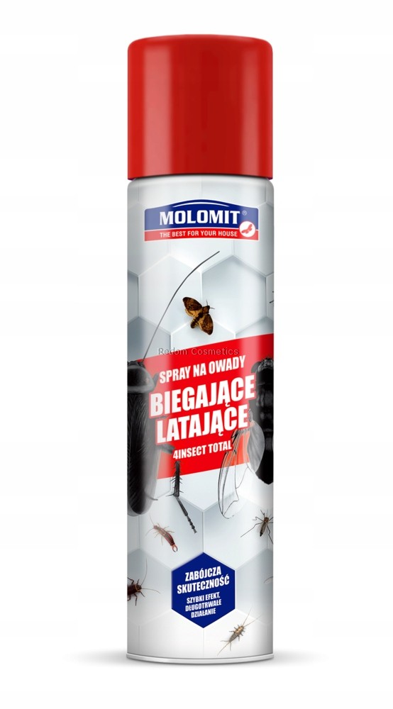 MOLOMIT SPRAY NA OWADY BIEGAJĄCE I LATAJĄCE 300 ML