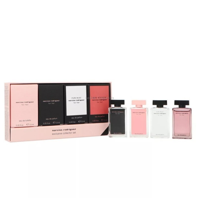 NARCISO RODRIGUEZ ZESTAW MINIATUREK DLA KOBIET 4 X 7.5ML
