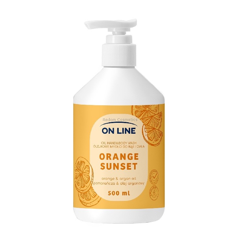 ON LINE OLEJKOWE MYDO 2W1 ORANGE SUNSET 500 ML
