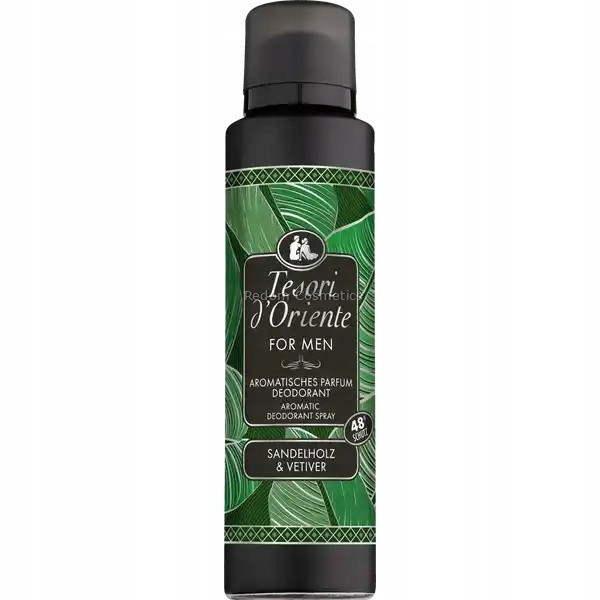 TESORI D'ORIENTE DEZODORANT 150ML FOR MEN DRZEWO SANDAŁOWE I KASZMIR