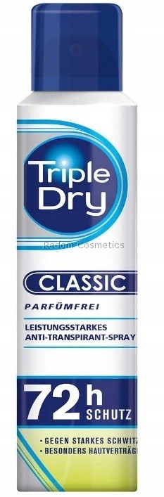 TRIPLE DRY ANTYPERSPIRANT SPRAY 150 ML