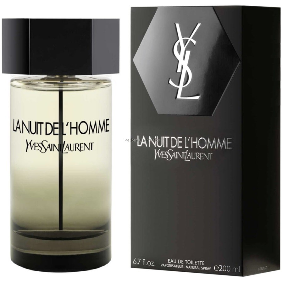 YVES SAINT LAURENT LA NUIT DE L'HOMME WODA TOALETOWA DLA MʯCZYZN 200 ML 