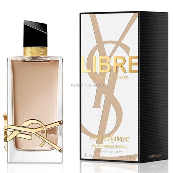 YVES SAINT LAURENT LIBRE FLOWERS & FLAMES WODA PERFUMOWANA DLA KOBIET 90 ML